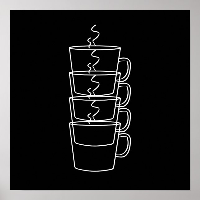 Poster Coleção Charming Cups (Frente)