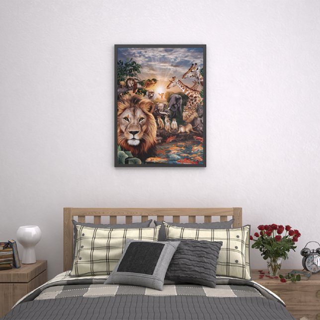 Poster Coleção da Selva Majestosa (Criador carregado)