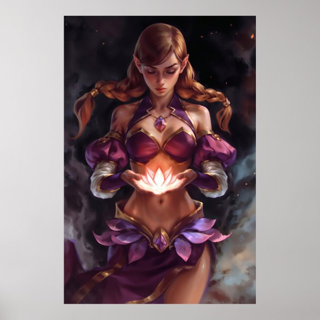 Poster Coleção de Arte Fantasia #14 (Frente)