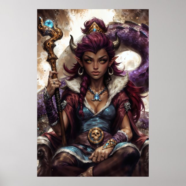 Poster Coleção de Arte Fantasia #8 (Frente)