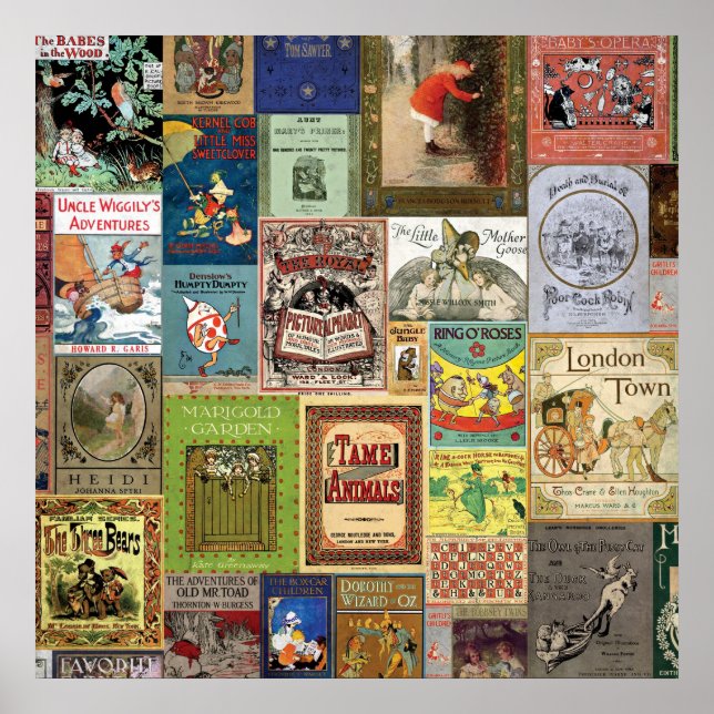 PÔSTER COLEÇÃO DE BOOKCOVERS DE COBRIR DO LIVRO JSBC COLO (Frente)