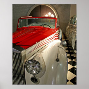Poster Coleção de carros na Fundação The Liberace e