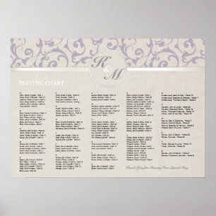 Pôster Coleção de Casamento lavanda SmartElegance
