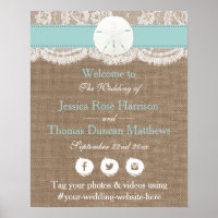 Coleção de Casamentos de Praia do Dólar Turquesa