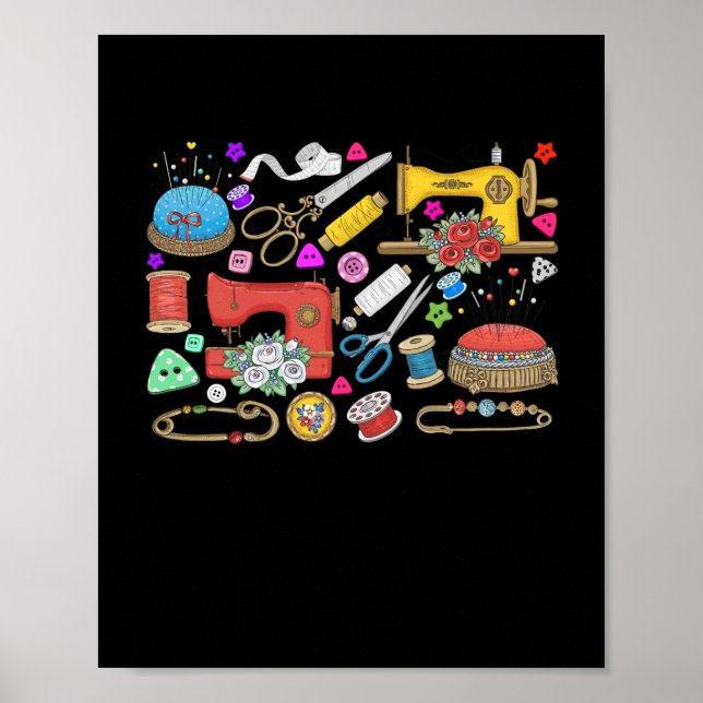 Poster Coleção de costura (Frente)