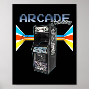 Poster Coleção de Jogos de Vídeo de Máquina de Gabinete 1
