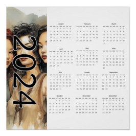 Pôster Coleção de mulheres Poster brilhante