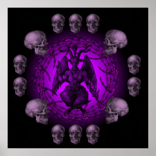 Poster Coleção do osso de Baphomet