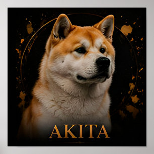 Poster Coleção Espírito Nobre Akita