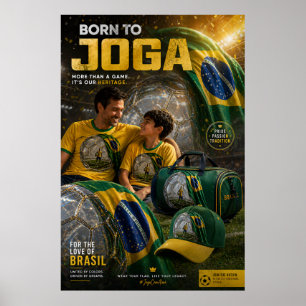 Poster Coleção Legado do Futebol Brasileiro – Pai e Filho