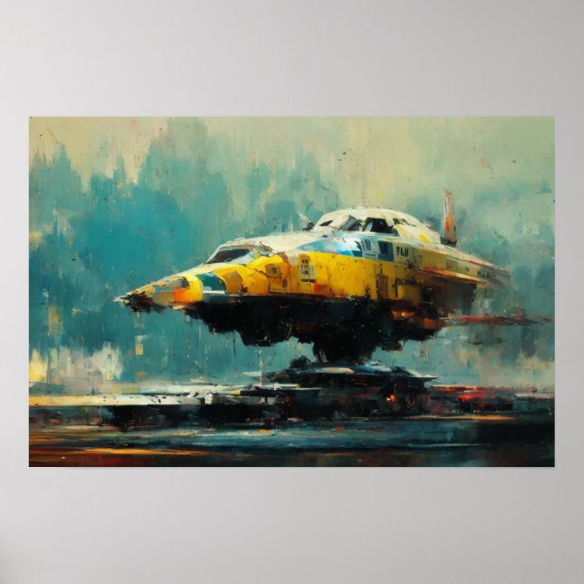 Poster Coleção Sci-fi: tributo a John Berkey (Frente)