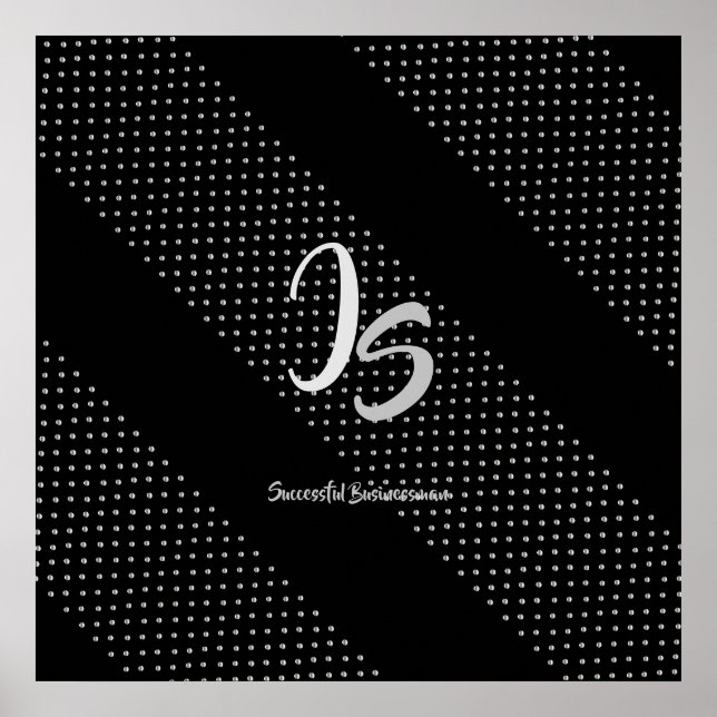 Poster Coleção Silver Monog "Businessman bem-sucedido" (Frente)