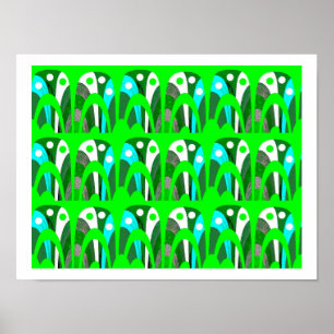 Poster Coleção verde