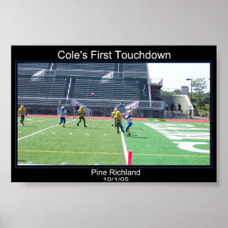 Pôster Cole's First TD