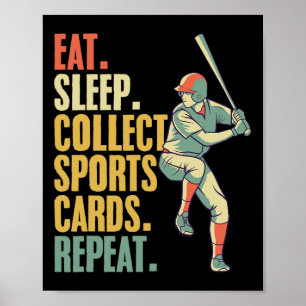 Poster Coleta de Cartão de Esportes Habilidade Vender Col