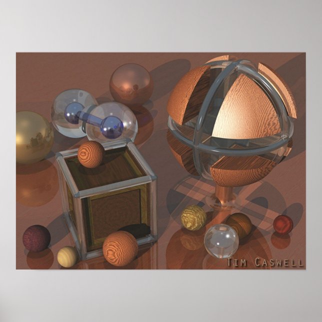 Pôster Coleta de Esferas (Frente)