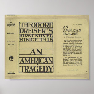 Poster Colete de estaca americano An American Tragedy (19