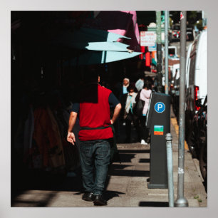 Poster Colete Vermelho