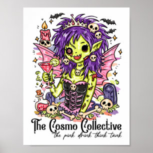 Poster Coletivo de Coquetel Cosmo Fada