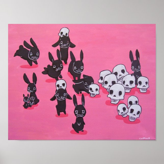 Pôster Coletor de crânio (Frente)