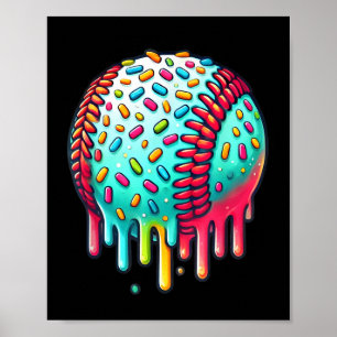 Poster Coletor De sorvete Baseball Drill Drill Para Bo