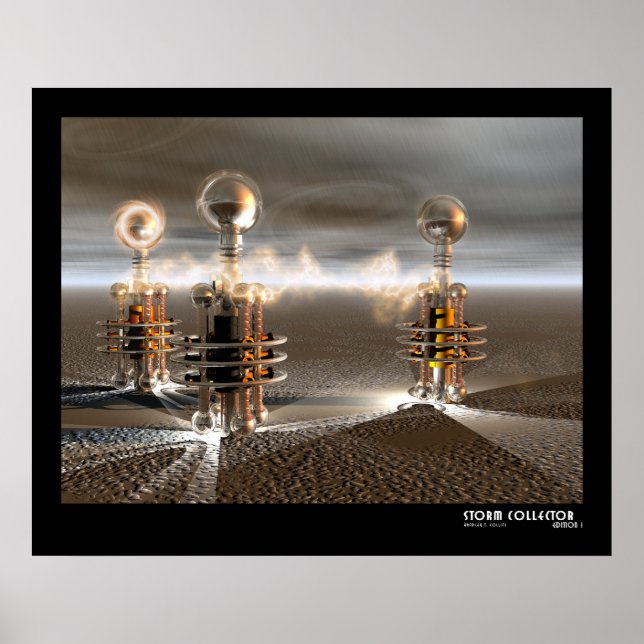 Pôster Coletor de Tempestade (Frente)