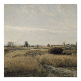 Pôster Colheita | Charles-Francois Daubigney