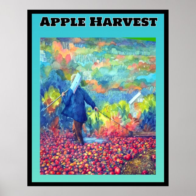 Poster Colheita de Apple (Frente)