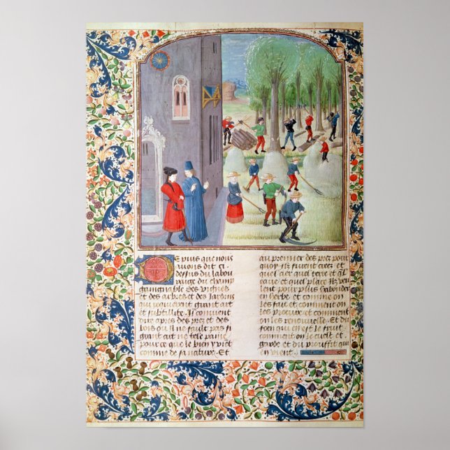 Poster Colheita de Árvores (Frente)