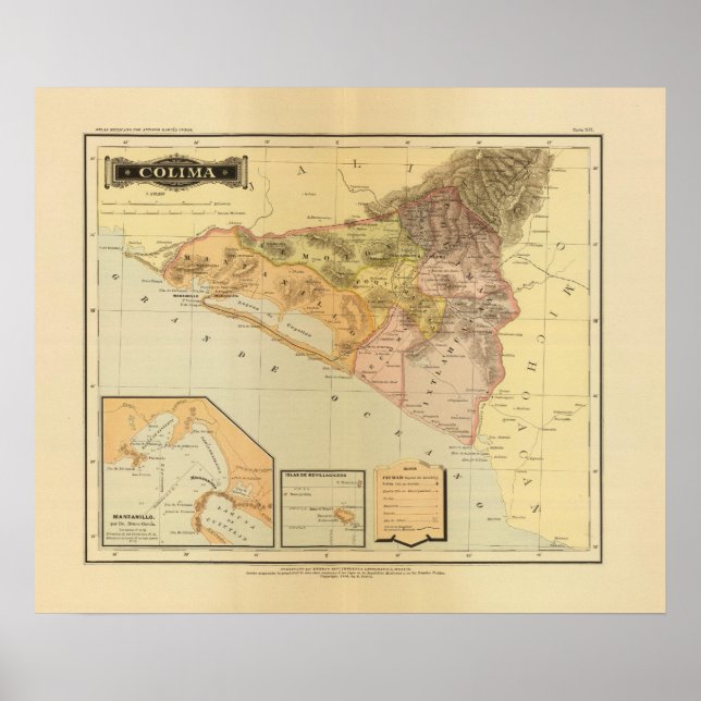 Pôster Colima (Frente)