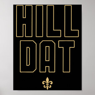 Poster Colina Dat Nova Orleans Louisiana Todos Amam Nova 