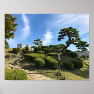 Poster Colina do Jardim Japonês