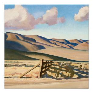 Pôster “Colinas de Nevada” por Maynard Dixon