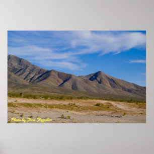 Pôster Colinas do deserto