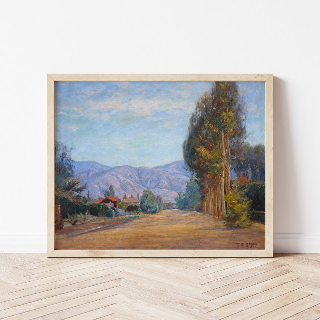 Poster Colinas perto das Redlands, CA | Theodore Clement  (Criador carregado)