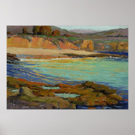 Poster Colinas - Vista Costeira