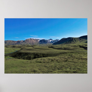 Poster Colinas vulcânicas