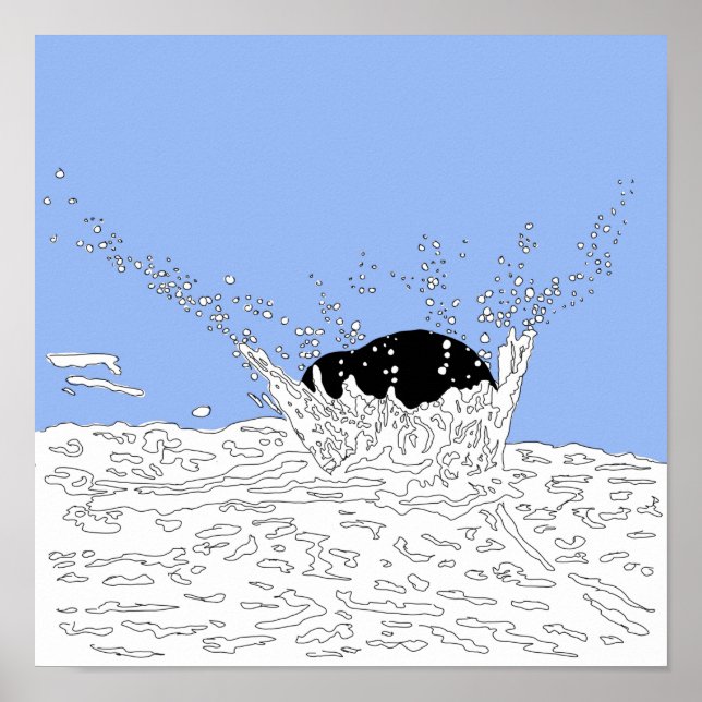 Poster Colisão, Ilustração de abertura (Frente)