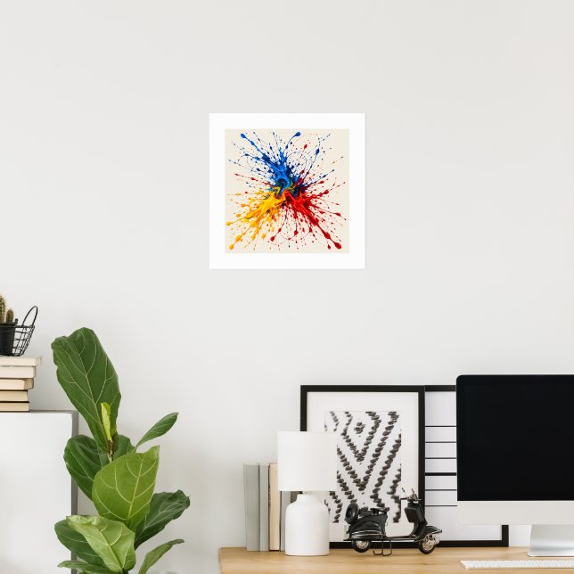 Poster Colisão Primária (Escritório em casa)
