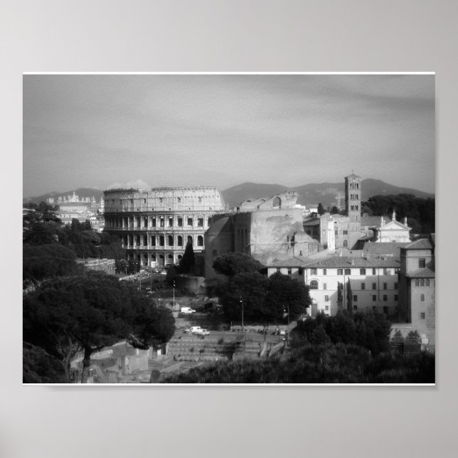 Pôster Coliseu Roma (Frente)