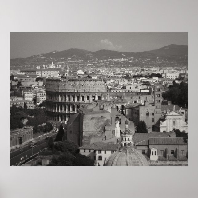 Pôster Coliseu Roma (Frente)