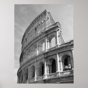 Pôster Coliseu romano, Roma Italia