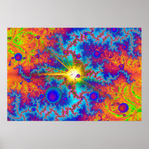 Poster Colisor de Psicodélica Dwb Ballz