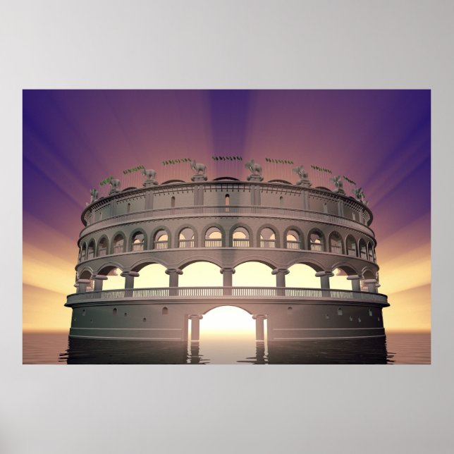 Pôster Colizeu (Frente)