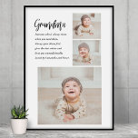 Poster Collage Photo & Best Avó Ever Best Beaufeit<br><div class="desc">"Collage Photo & Best Grandma Ever" é um belo e ponderado presente que qualquer avó adoraria receber. Este presente único combina uma colagem personalizada de fotos com a mensagem emocionante "Melhor Avó Alguma Vez" para criar uma manutenção significativa e personalizada. A colagem de fotos pode ser personalizada com sua escolha...</div>