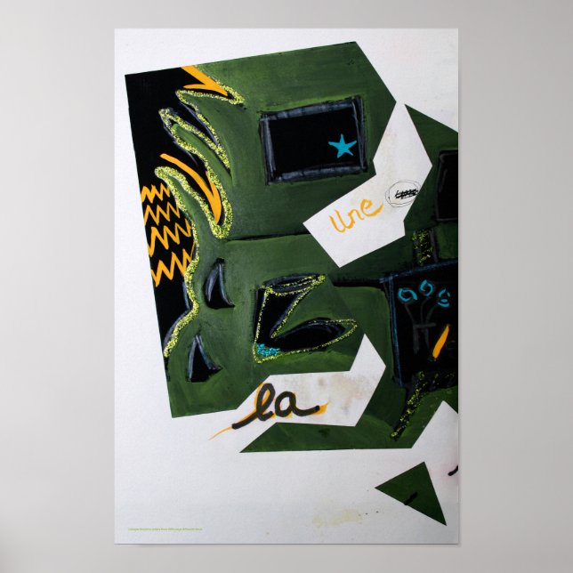 Pôster Collages Bruyants Artist Book Odd Sad Christmas (Frente)