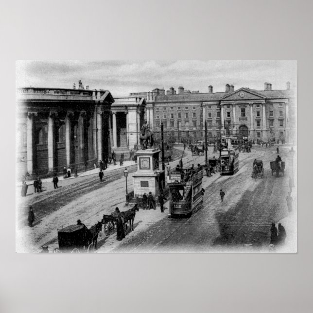 Pôster College Green, Dublin, c.1900 (Frente)