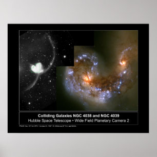 Pôster CollidingGalaxies-1997-34a