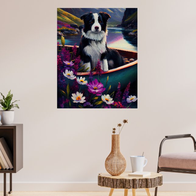 Poster Collie Fronteira em um Paddle: Uma Aventura Cênica (Sala de Estar 3)