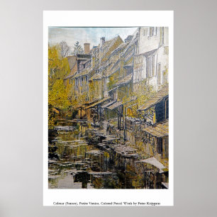 Poster Colmar (France), pequeno Veneza